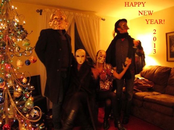 Happy New Year Masks